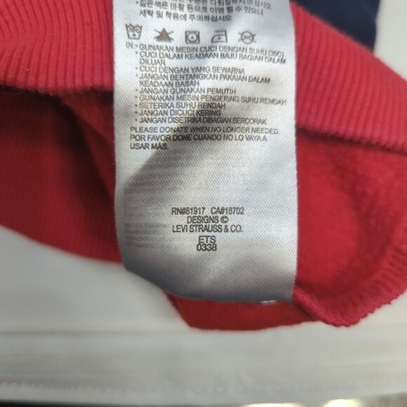 Levi's 2 Piece Outfit Set Boys 3T -  Hoodie and Sweat Pants - Picture 9 of 12